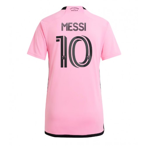 Inter Miami Lionel Messi #10 Domaci Dres za Ženska 2024-25 Kratak Rukav